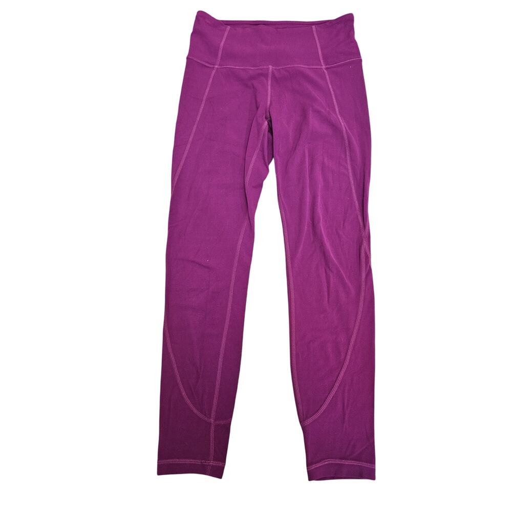Purple salutation high rise Athleta Leggings size small